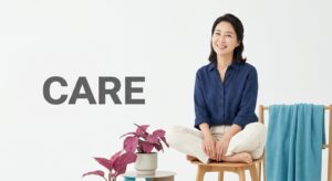 회복 후 편안해하는 여성의 모습